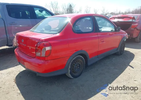 2001 Toyota Echo from USA, damaged, VIN JTDAT123710120503